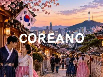 Bandeira do idioma Coreano